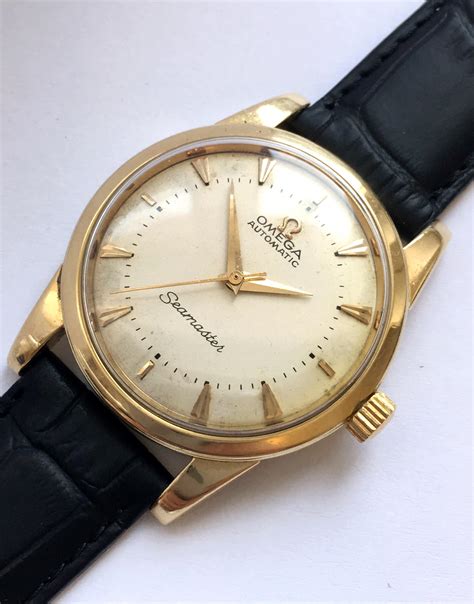 gold vintage watches|large vintage 18k gold watch.